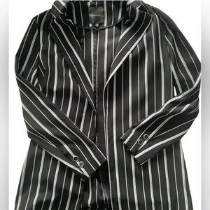 NWOT Dynamite black and white striped blazer